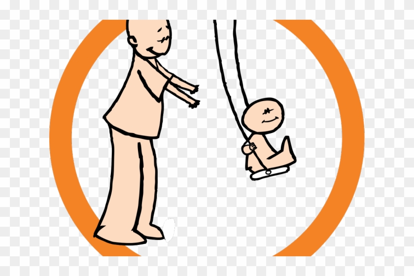 Swing Clipart Two Kid - Clip Art #1346088