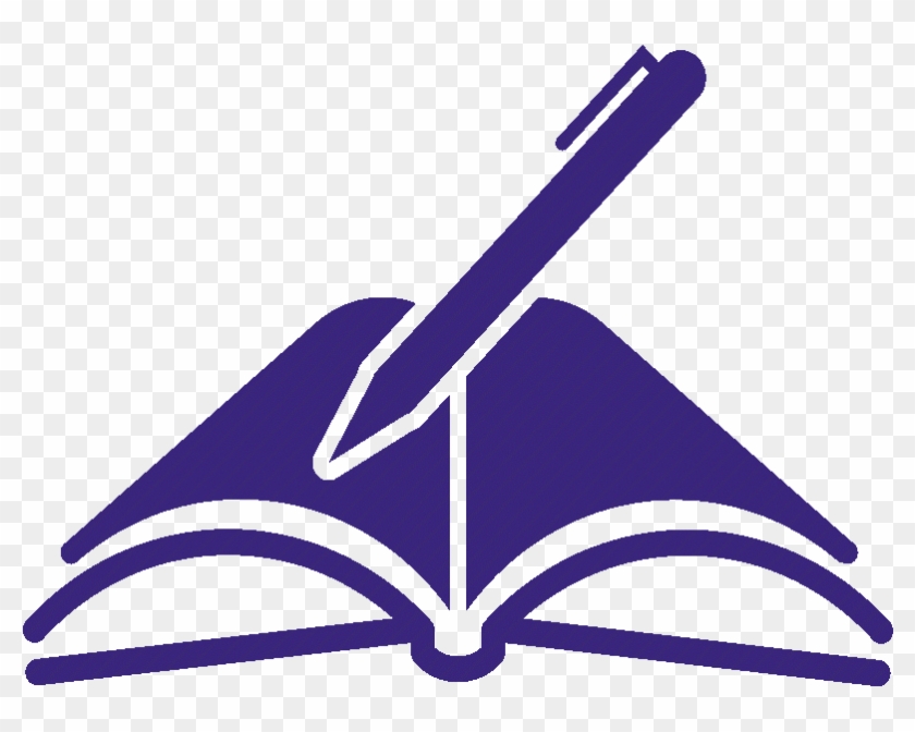 Pen Clipart Open Book - Book & Pen Logo #1346159