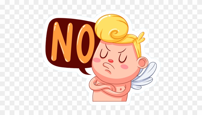 Funny Kids Love Emoji Messages Sticker-3 - Cupid #1346238