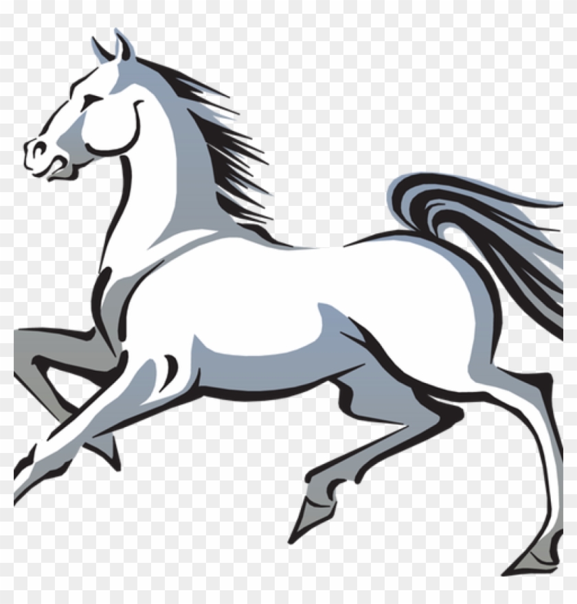 White Horse Clipart Free White Horse Clip Art And Poem - White Horse Clipart #1346254