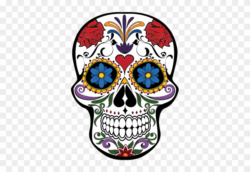 Jpg Free Stock Floral Image Tattoos Pinterest - Skull Clipart #1346258