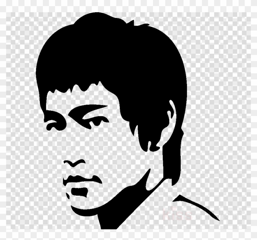 Bruce Lee Silhouette Clipart Statue Of Bruce Lee Tao - Bruce Lee Silhouette #1346287