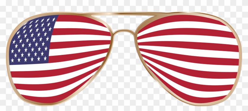 Sunglass Svg American Flag - Stock Exchange #1346381