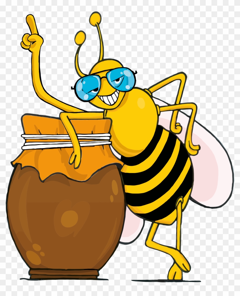 Big Image - Honey Bee Clipart #1346427
