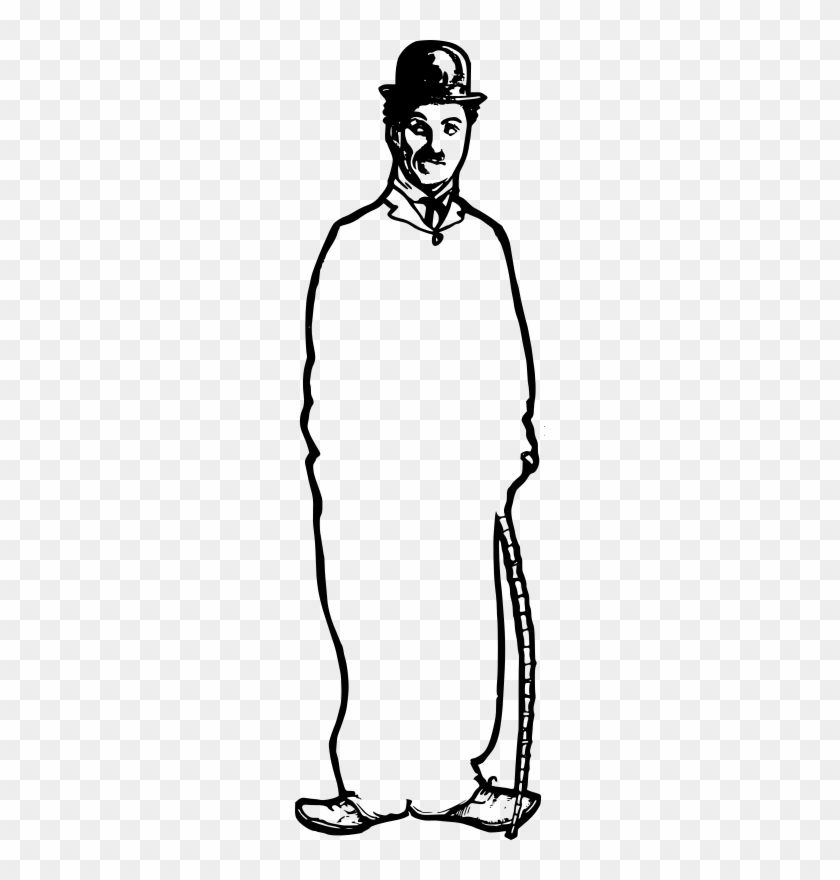 Charlie Chaplin Drawings Clipart Charlie Chaplin The - Charlie Chaplin Drawings Art #1346452