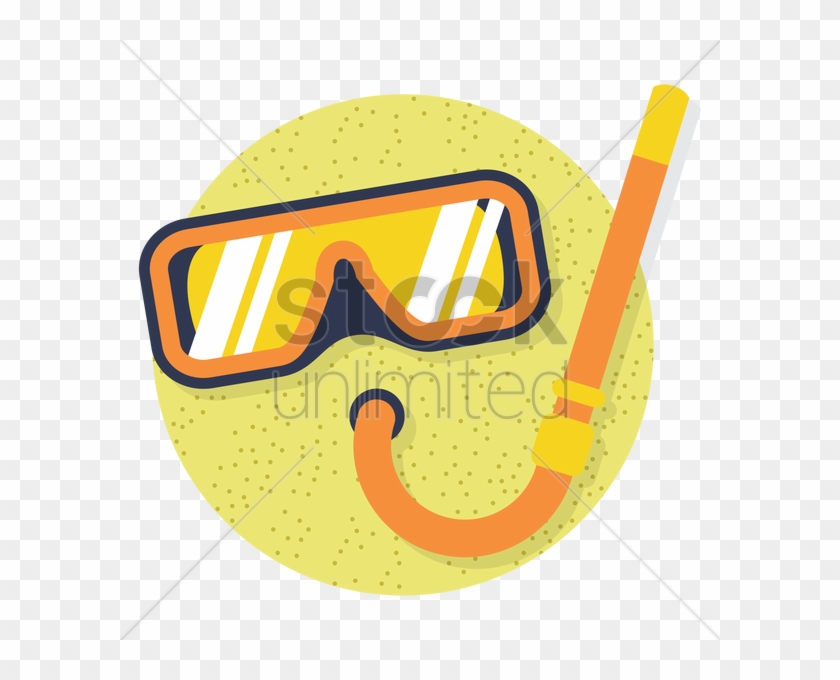 Orange Clipart Goggles Clip Art - Illustration #1346552