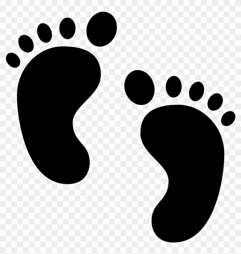 Baby Feet Heart Vector Royalty Free - Baby Feet Png #1346690