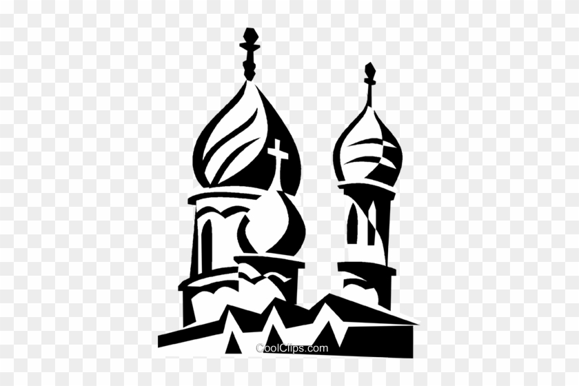 Religious Temple Royalty Free Vector Clip Art Illustration - Illustration #1346817