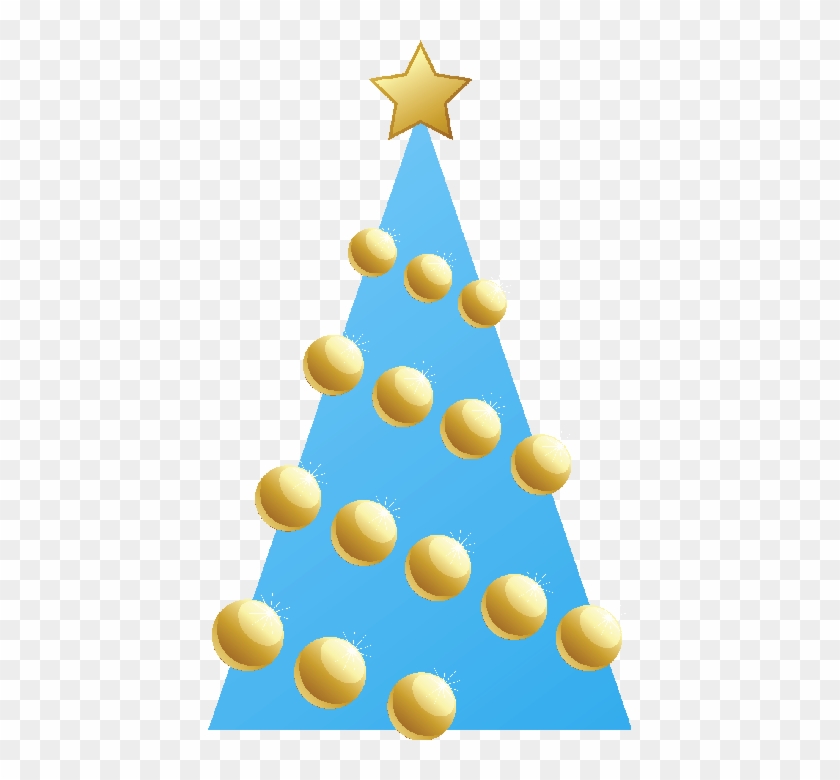 Blue Christmas Tree Clipart Images, Christmas Clipart, - Christmas Day #1346913