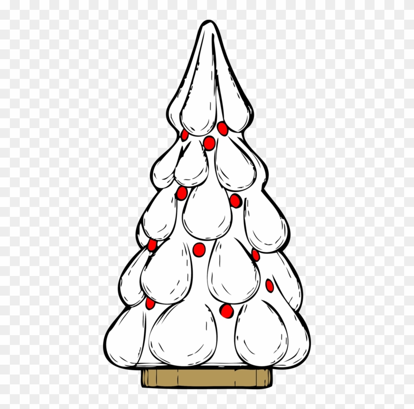 Christmas Tree Christmas Day Clip Art Christmas Drawing - Xmas Tree #1346915
