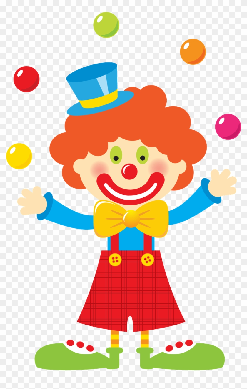 Circus Clown Png Vector Free - Clown Clipart #1346929