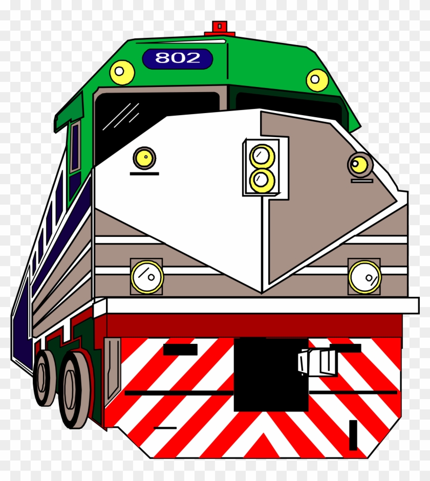 Big Image - Locomotive Clipart #1346936