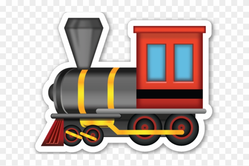 Locomotive Clipart Train Head - Polar Express Emoji #1346941