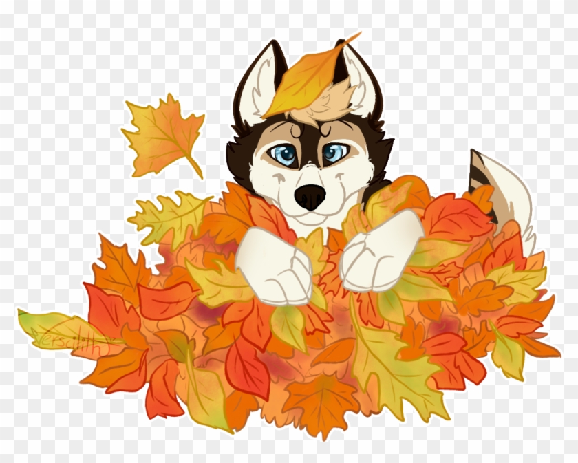 Leaf Pile Ych - Cartoon Leaf Pile #1346954