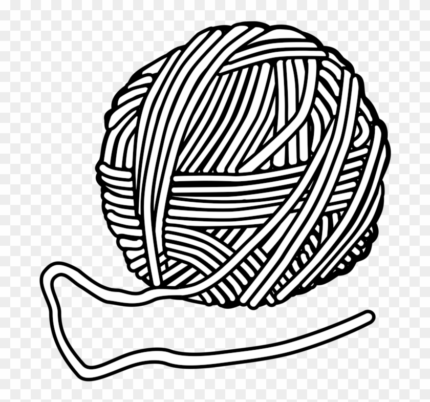 All Photo Png Clipart - Yarn Clipart Black And White #1347047
