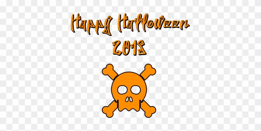 Happy Halloween 2018 Scary Font Skull - Scary Fonts Happy Halloween #1347077