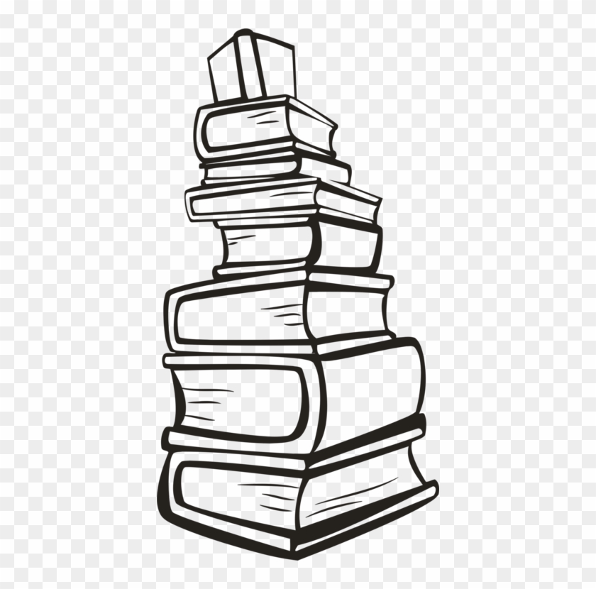 Notebook Public Domain Christmas Tree - Stack Of Books Svg #1347143