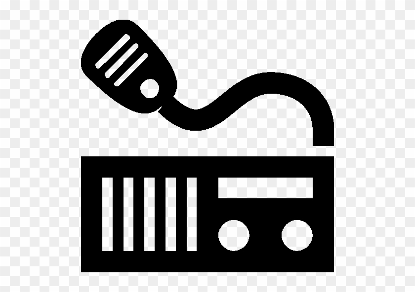 Radio Clipart Microphone Radio Clip Art - Military Radios Icon #1347283