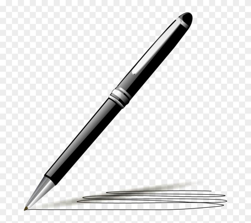 Paper Pens Writing Quill Ballpoint Pen - Pen Clip Art #1347314
