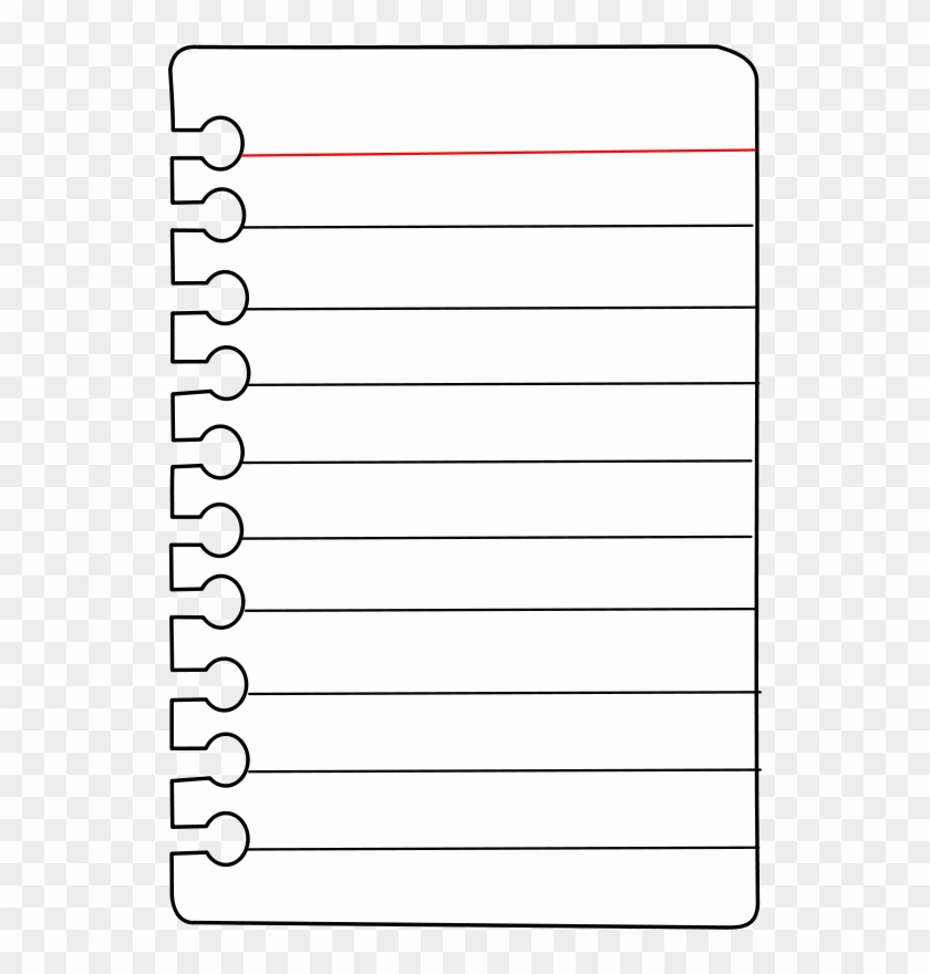 Note Clip Art Paper Clipart Black And White Png Full Size PNG