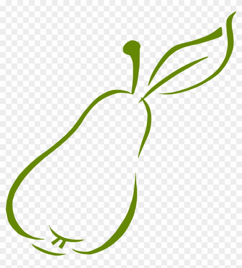 Vector Graphics,free Pictures - Pear Abstract #1347371