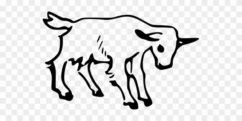 Boer Goat Drawing Mountain Goat Graphic Arts Presentation - G For Goat Worksheet #1347416