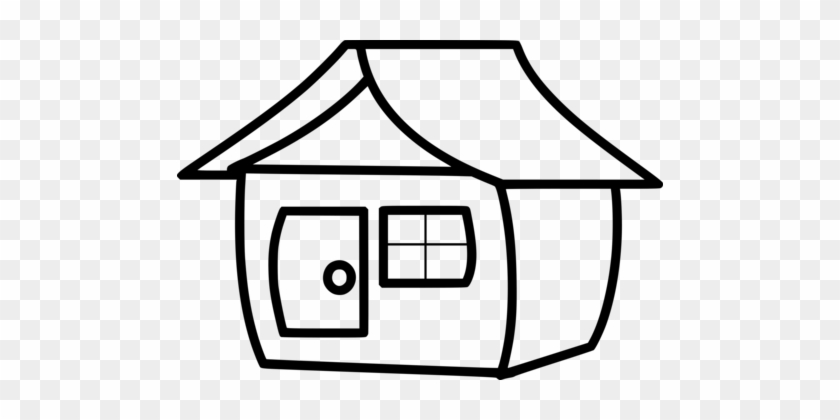 House Computer Icons Line Art Drawing Download - Clip Art Casa - Full ...