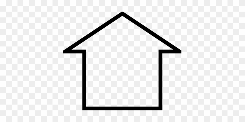 Computer Icons House Drawing Share Icon Download - House Clipart Simple #1347430