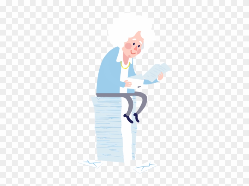 Doris Reading - Cartoon #1347457