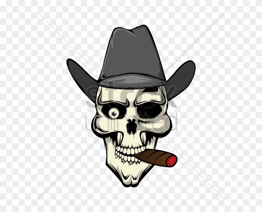 Skull Smoking Vector Clipart Skull Clip Art - Skull And Bones High Resolution Transparent #1347669