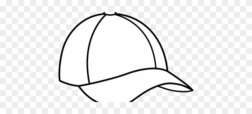 Collection Of Free Cap Drawing Black And White - Black And White Hat Clipart #1347685