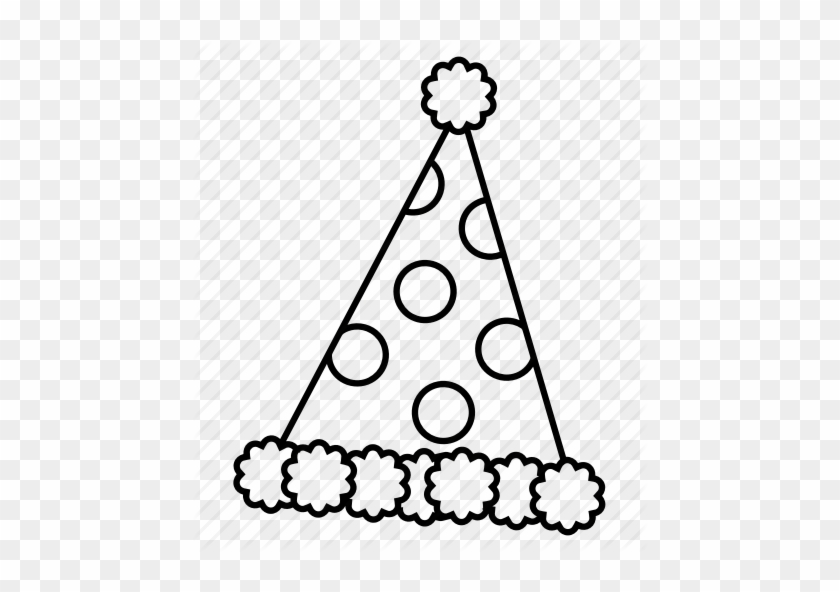 312 3128655 picture library birthday hat clipart black and white draw a birthday cap