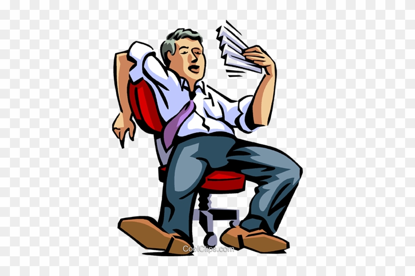 Exhaustion Royalty Free Vector Clip Art Illustration - Erschöpft Clipart #1347704