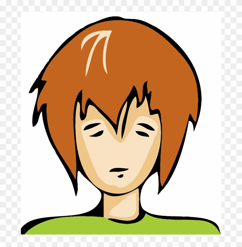 Bad Day Avatar - Sad Person Clip Art #1347752