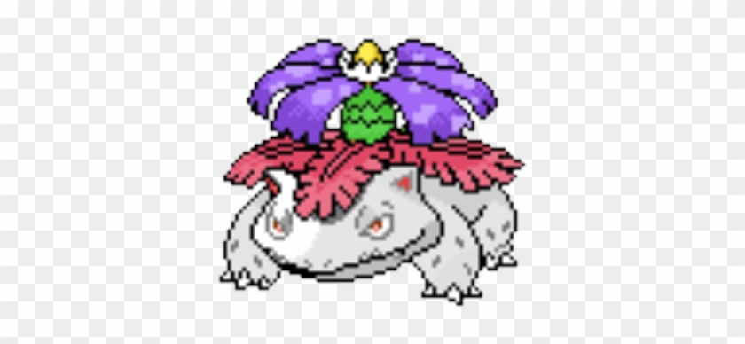 Bellflower Png Transparent Images - Venusaur Sprite #1347757