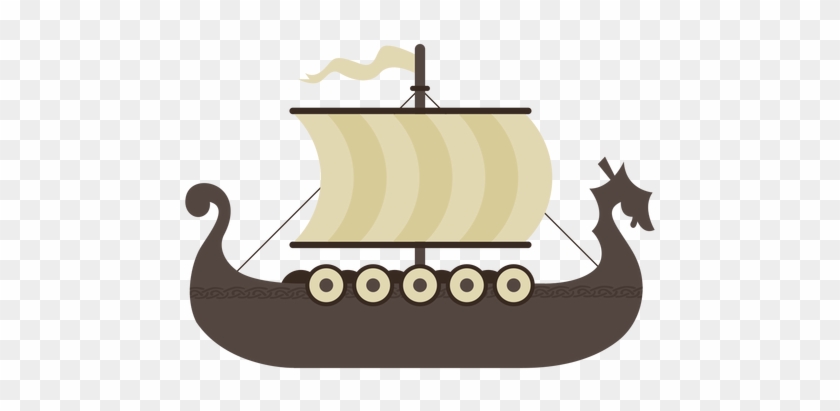 Viking Ship Clipart Flag - Viking Ship Png #1347778