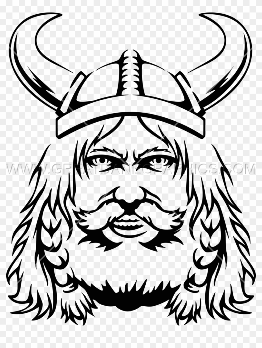 Jpg Transparent Library Viking - Cool Viking Clipart With Beard #1347781