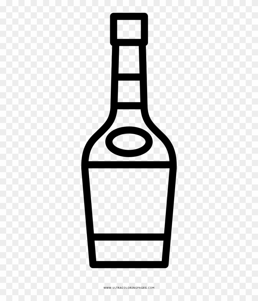 Liquor Clipart Hennessy Bottle - Sticker #1347828