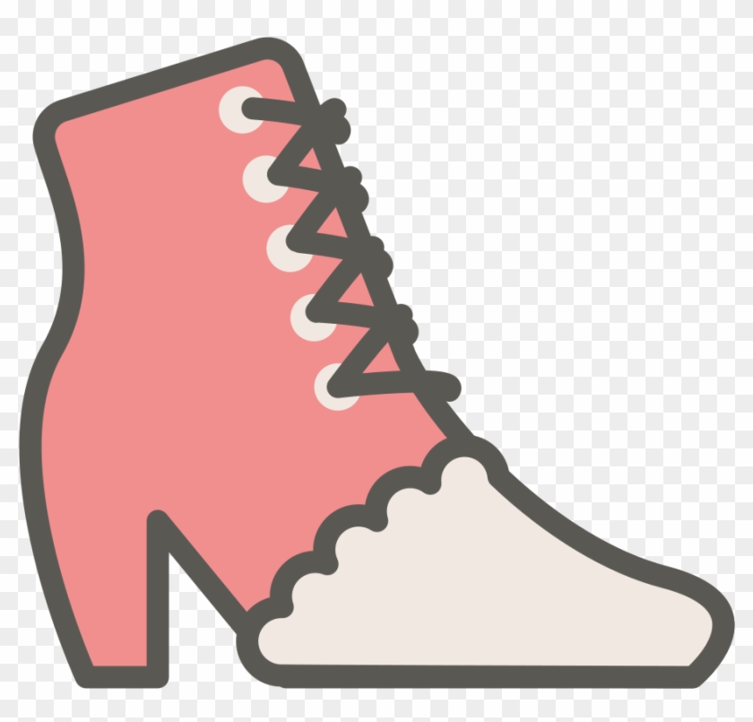 Ankle Boot Icon - Women Footwear Icons #1347843