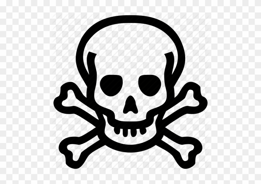 Danger Sign Skull Clipart Skull And Crossbones Hazard - Skull And Crossbones Do Not Enter #1347876