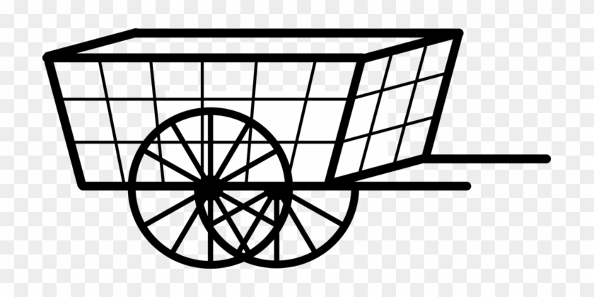 Shopping Cart Ox Computer Icons Download - Cart Black And White Clip Art #1347905