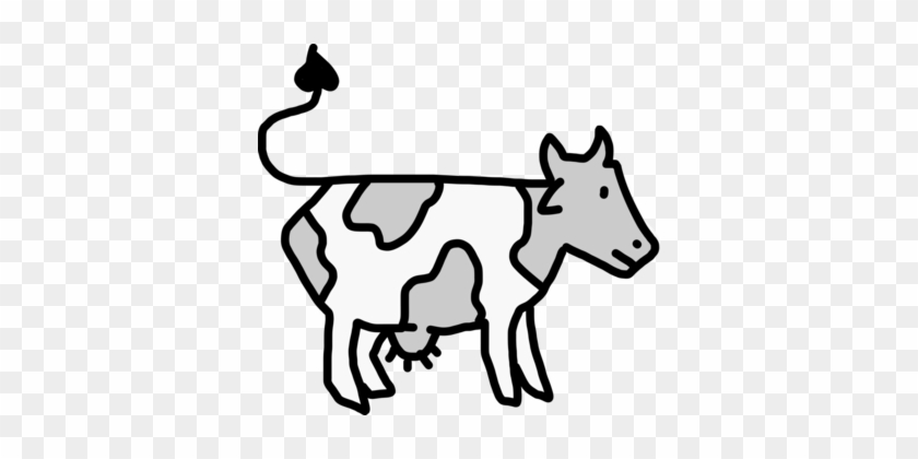 Beef Cattle Dairy Cattle Drawing Cartoon - Beef Cattle Dairy Cattle Drawing Cartoon #1347935