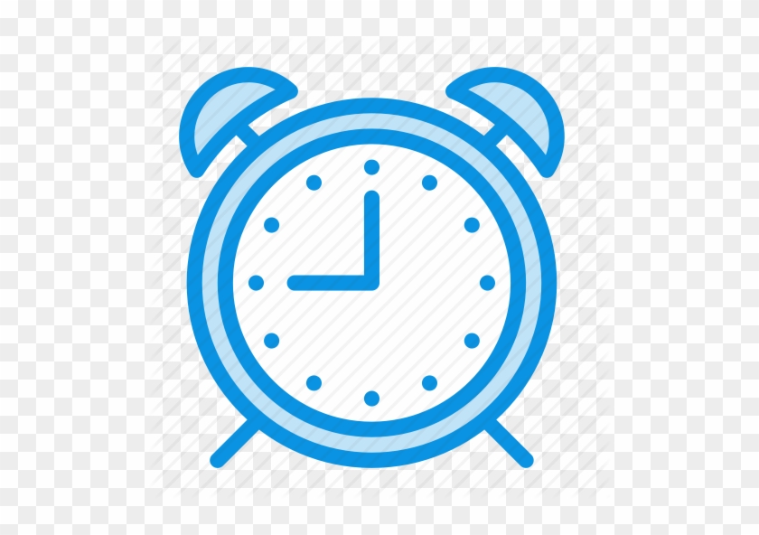 Clip Art Royalty Free Library Unigrid Bluetone Basic - Clock Half Past Two #1348054