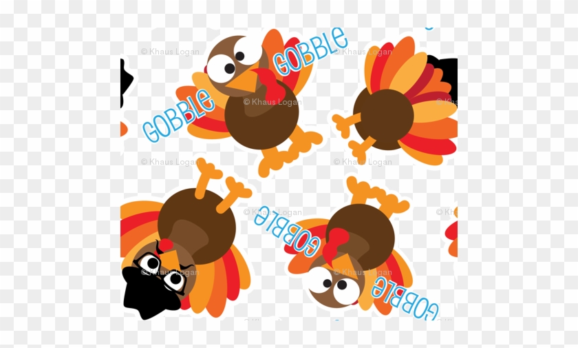 Thanksgiving Funny Gobble Gobble Turkey Face Wallpaper - Funny Thanksgiving Turkey Throw Blanket #1348079