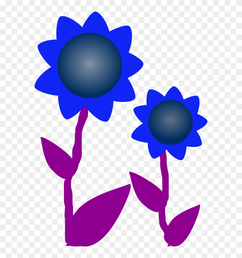 Vector Clip Art - Clip Art Flowers #1348131