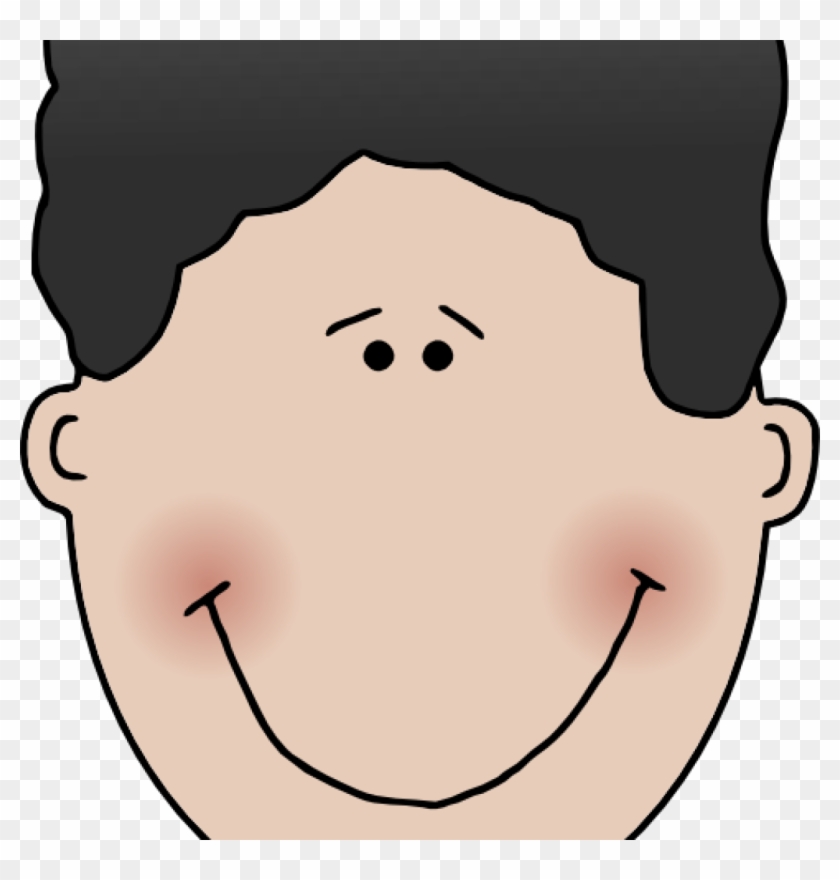 Kid Face Clip Art Boy Face Clip Art At Clker Vector - Cartoon Face Boy #1348142
