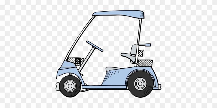 Golf Buggies Cart Golf Course - Golf Cart Clip Art Png #1348234