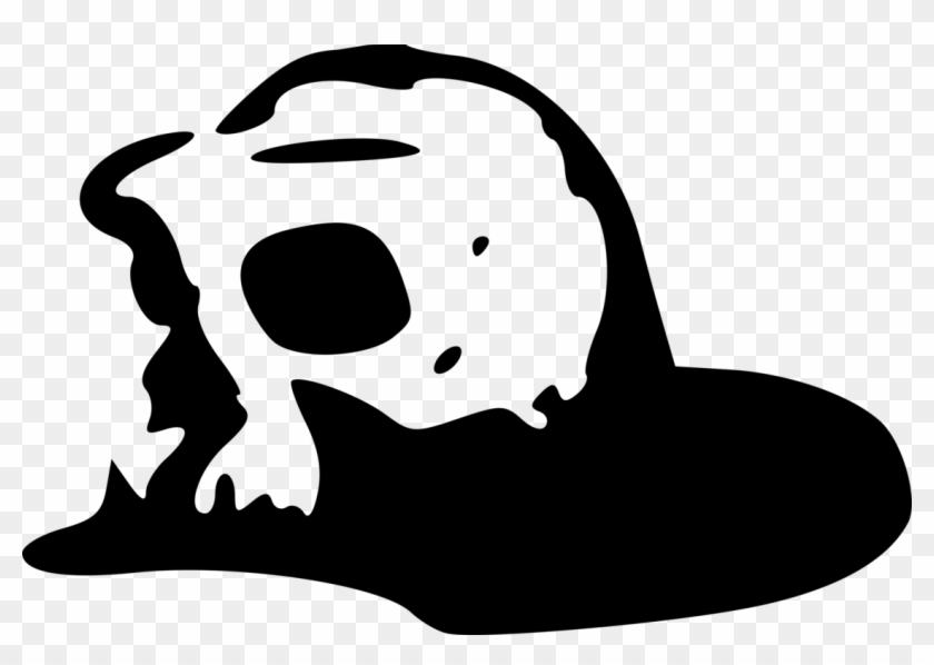 Skull Face Computer Icons Jaw Nose - Clip Art #1348275
