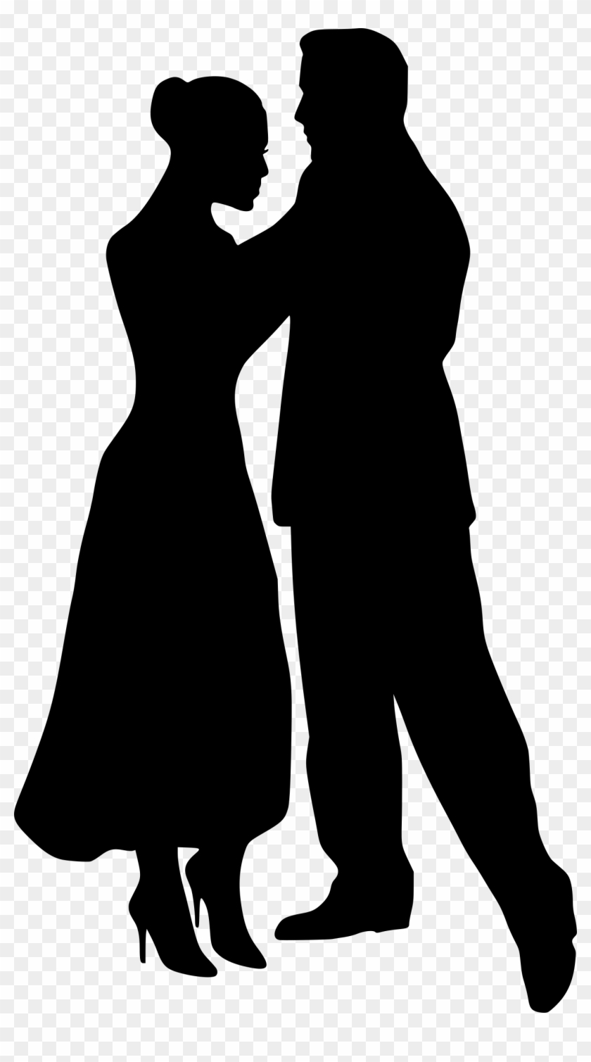Partner Dance Dance Music Silhouette - Silhouette Transparent Dancing Couple #1348311