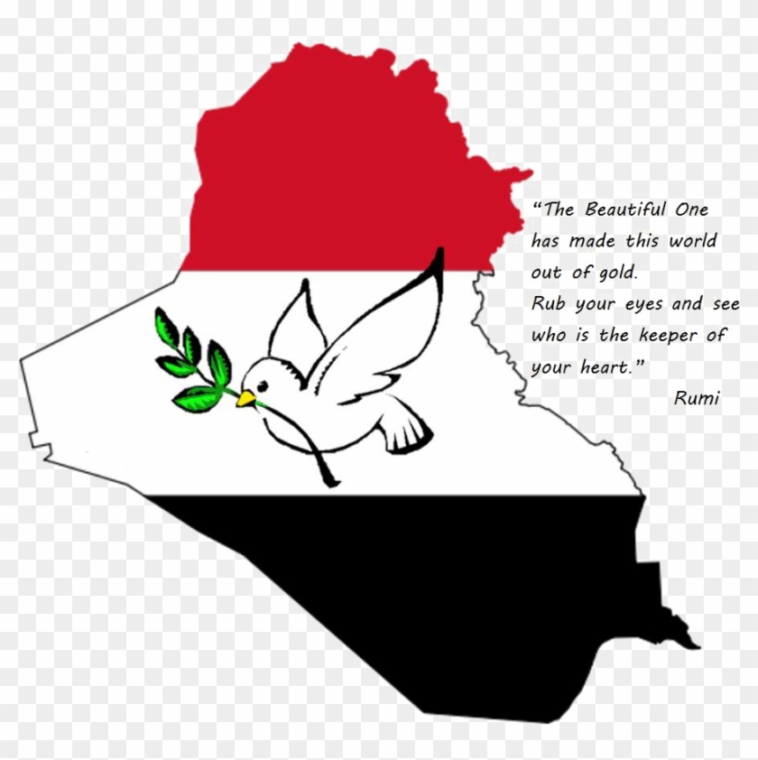 Muslim, Jewish, Christian - Iraq Flag #1348341